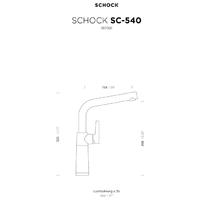 Kuhinjska armatura Schock SC-540 557000 Onyx